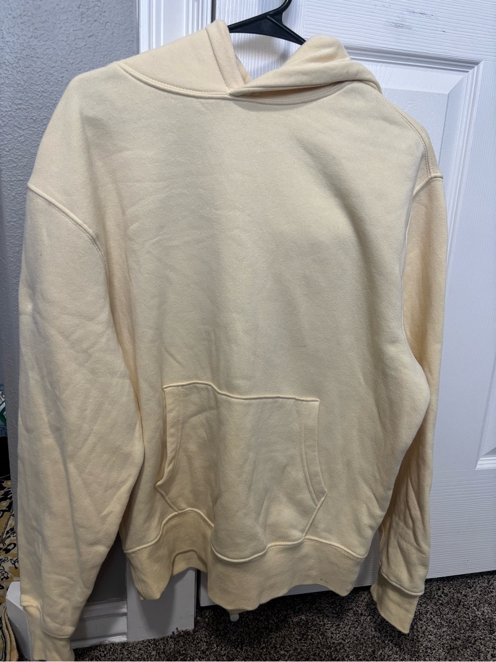 Old Navy Butter Yellow Crewneck Hoodie
